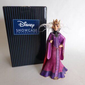 NEW 8” DISNEY SNOW WHITE EVIL QUEEN MASQUERADE FIGURE COUTURE DE FORCE SCULPTURE